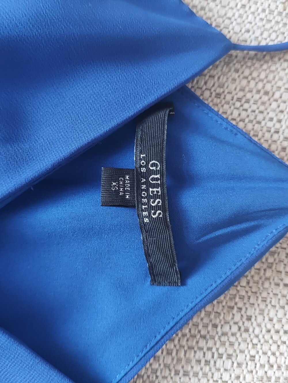 Guess Royal Blue A-Line Dress - Picture 2 of 4